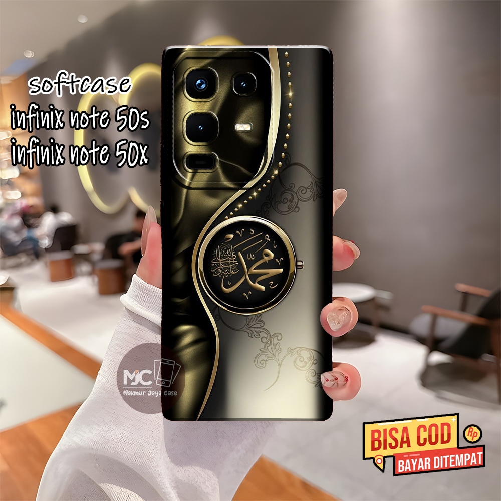 CASE INFINIX NOTE 50S NOTE 50X NOTE 50 NOTE 50 PRO LATEST - FASHION CASE - SOFTCASE PROCAMERA - MOTI