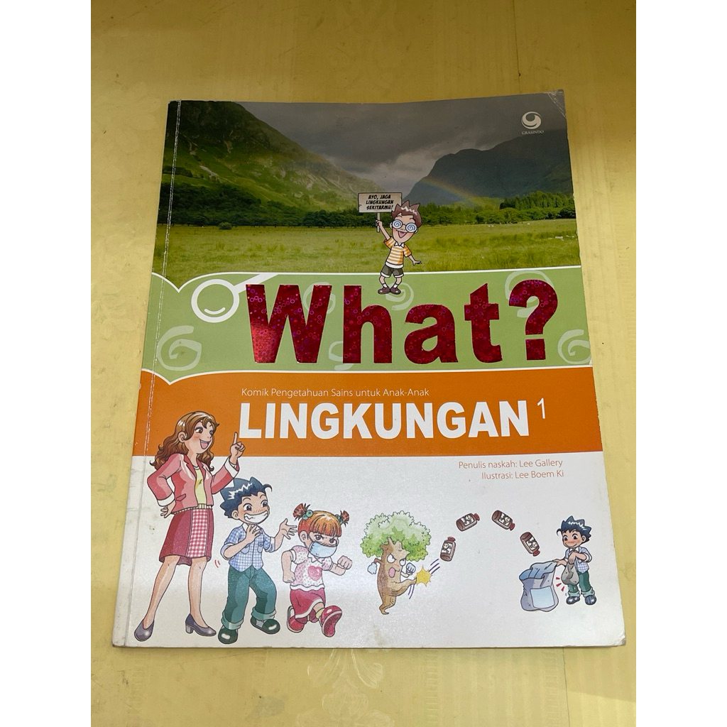 SCIENCE COMIC WHAT หนังสือสําหรับ ENVISRONMENTAL CHILDREN