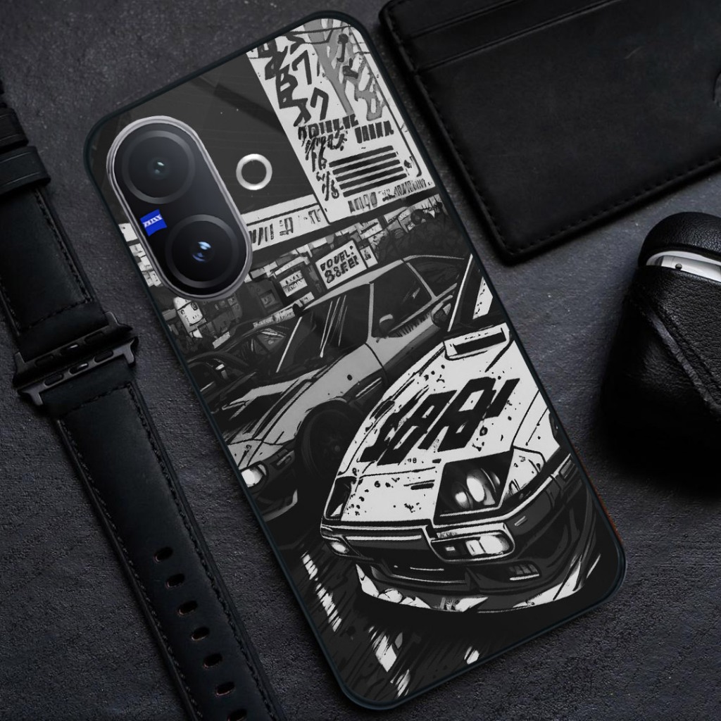 HP Vivo V60 LITE Glass Softcase [BSG-38] - เคสโทรศัพท์ Vivo V60 LITE ล่าสุด - เคสกระจกอะคริลิค Vivo 