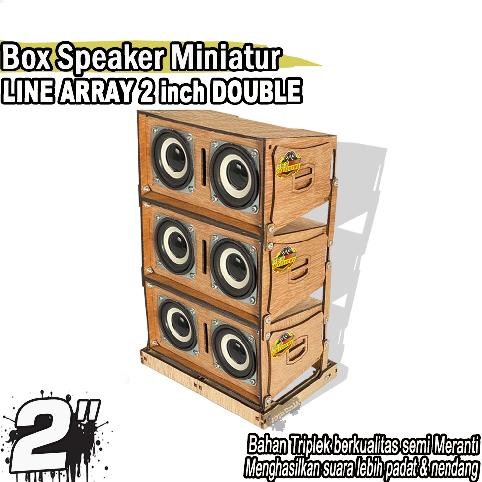 Box Speaker Line Array 2 Inch V2