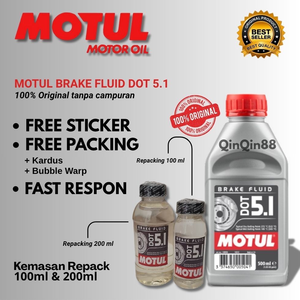 Motul น้ํามันเบรก DOT 3, DOT 4 & DOT 5.1