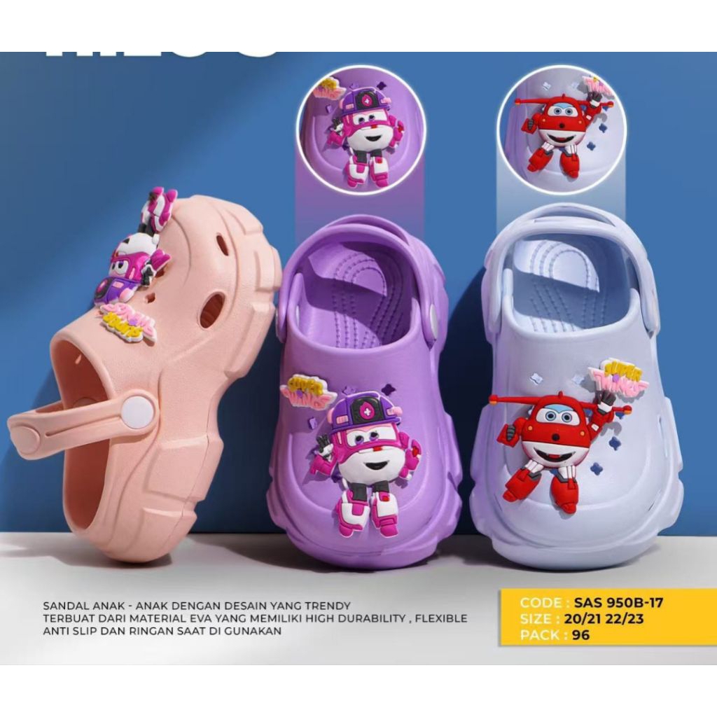 รองเท้าแตะ Baim สําหรับเด็กทารกชายและหญิง Jibbitz MacQueen Car ใหม่ล่าสุด 2025