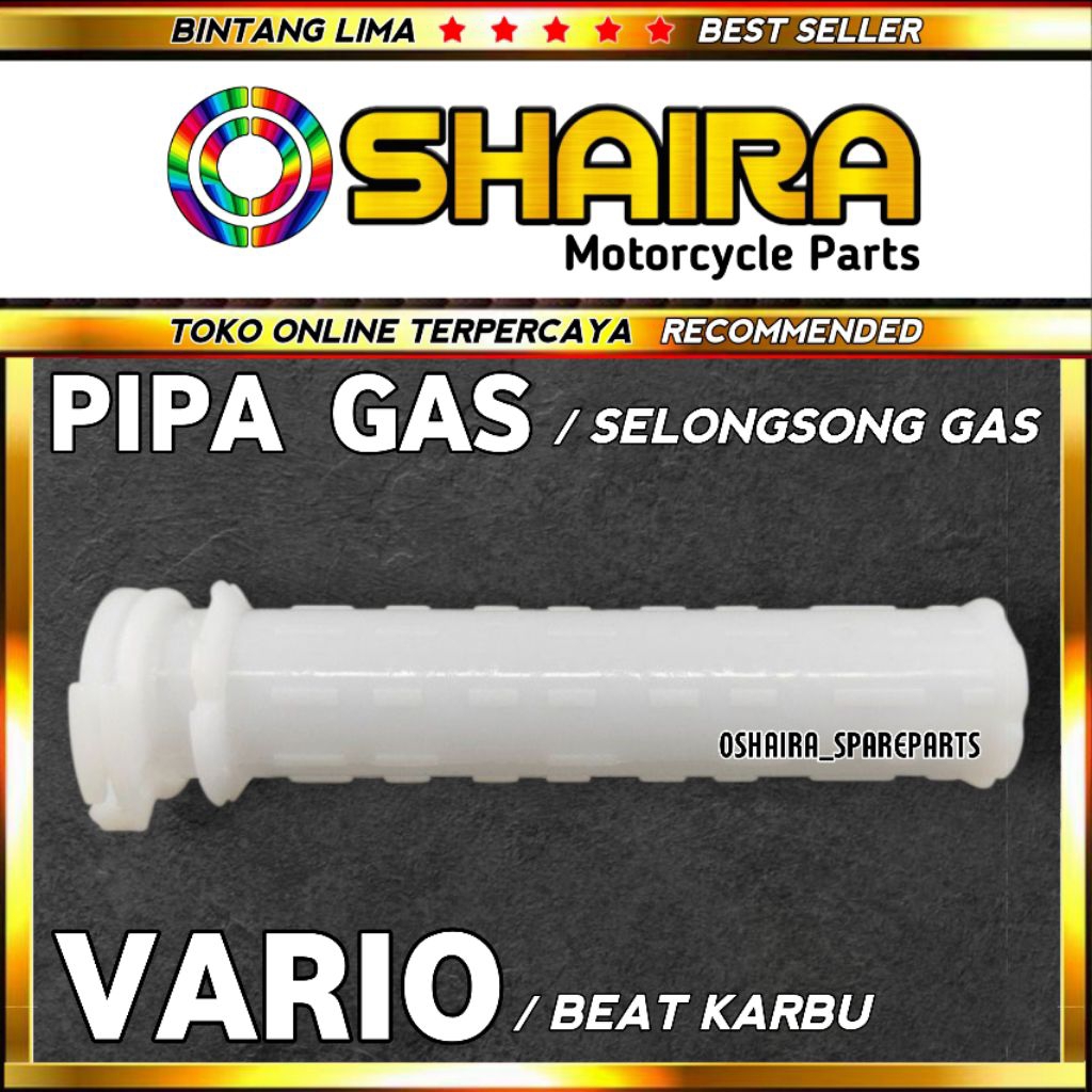 VARIO GAS PIPE / VARIO GAS SHEATH / BEAT CARBON / SCOOPY CARBON / SPACY CARBON / BEAT CARBON GAS SHE