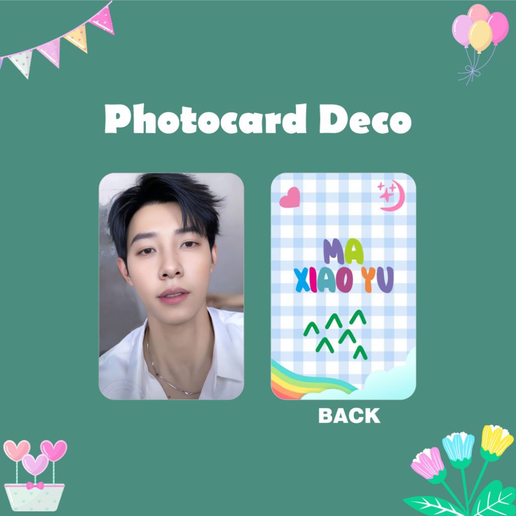 Photocard / โปสเตอร์ A4+ ma xiao yu / นักแสดงจีน