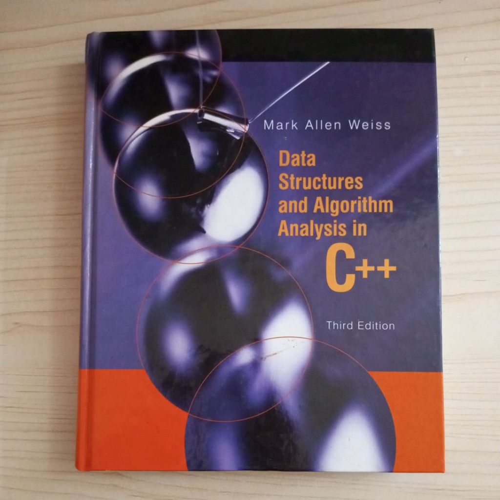 การก่อสร้างและอัลโกRITHM ANALYSIS ใน C PLUS หนังสือข้อมูลเวอร์ชั่น THIRD โดย MARK ALLEN WEIS