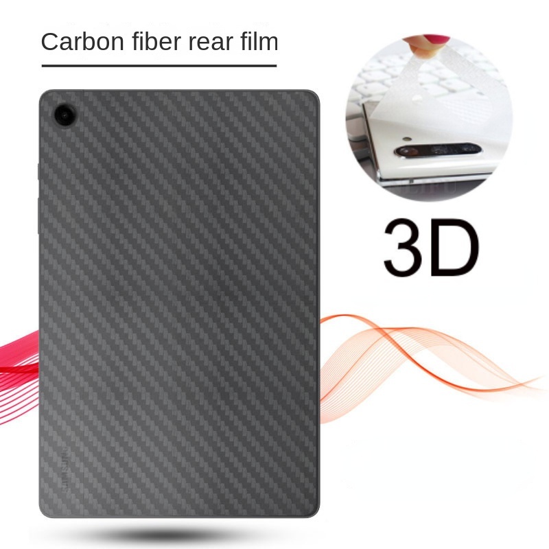 Garskin Carbon ด้านหลัง Samsung Galaxy Tab A9 Plus / Tab A9 / Tab A8 LTE X200 X205 / Tab A7 Lite Bac