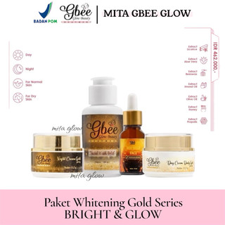 GBEE GLOW BEAUTY PAKET WHITENING KINCLONG GOLD Gbee Glwo Beauty