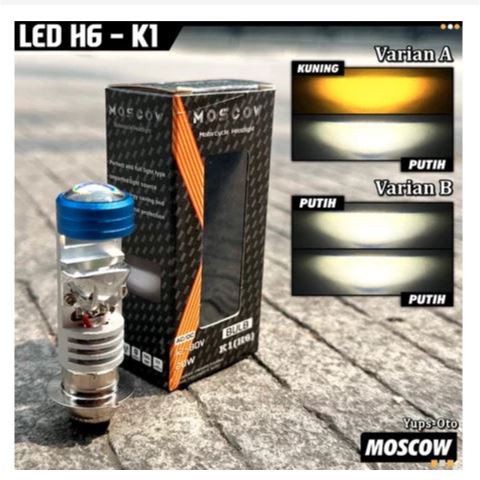 CAHAYA H6 P15D โคมไฟ LED Mini Bild โปรเจคเตอร์เลเซอร์ 20W AC DC 12 80V อลูมิเนียมกันน้ํา Premium BHO