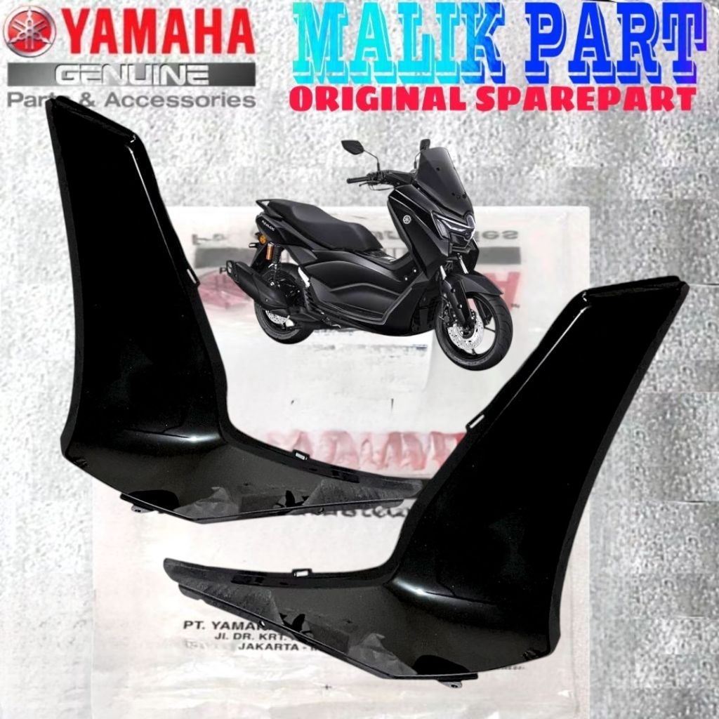 BLS-F171M-00-P3 BLS-F171L00-P3 BOTTOM DECK RIGHT LEFT NMAX NEO S BLACK GLOSSY ORIGINAL YAMAHA