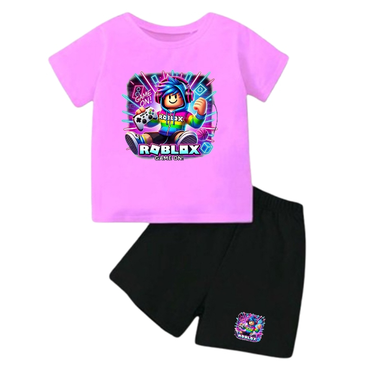 Roblox Game On Boys and Girls Dress - เสื้อผ้าเด็ก Roblox