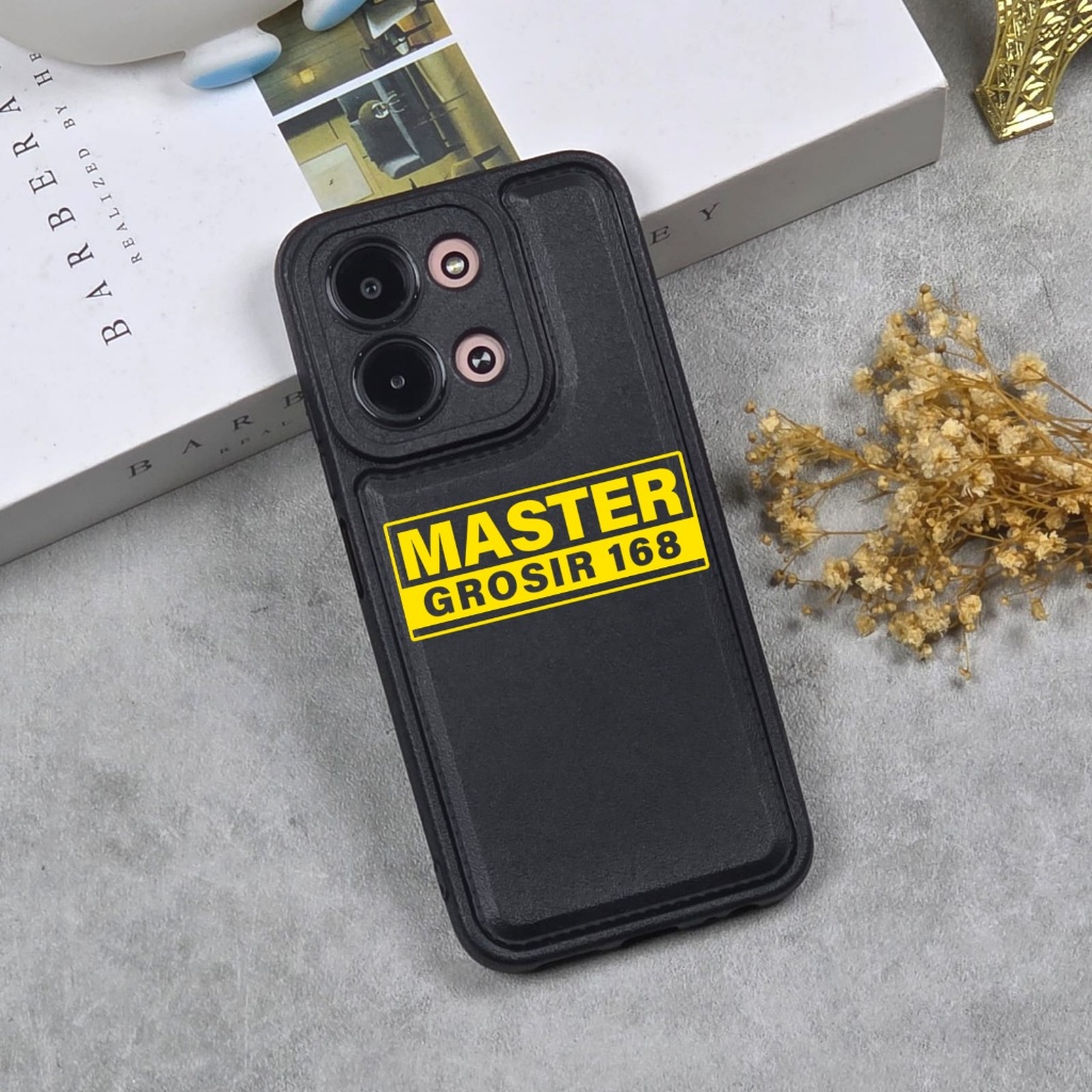 POCO C85 CASE LEATHER PRO BLACK POCO C85