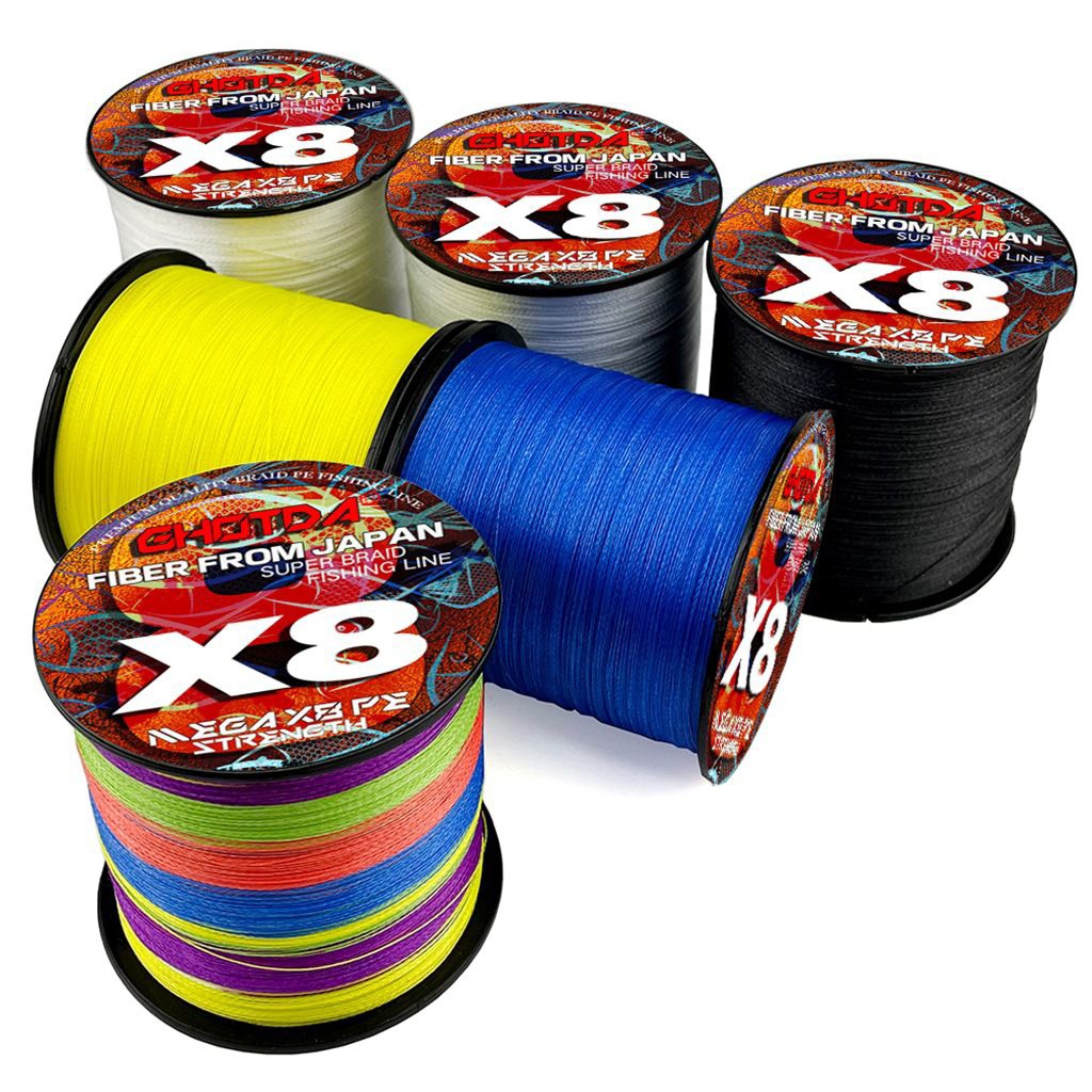 PE Ghotda 300 เมตร X8 หลากสี