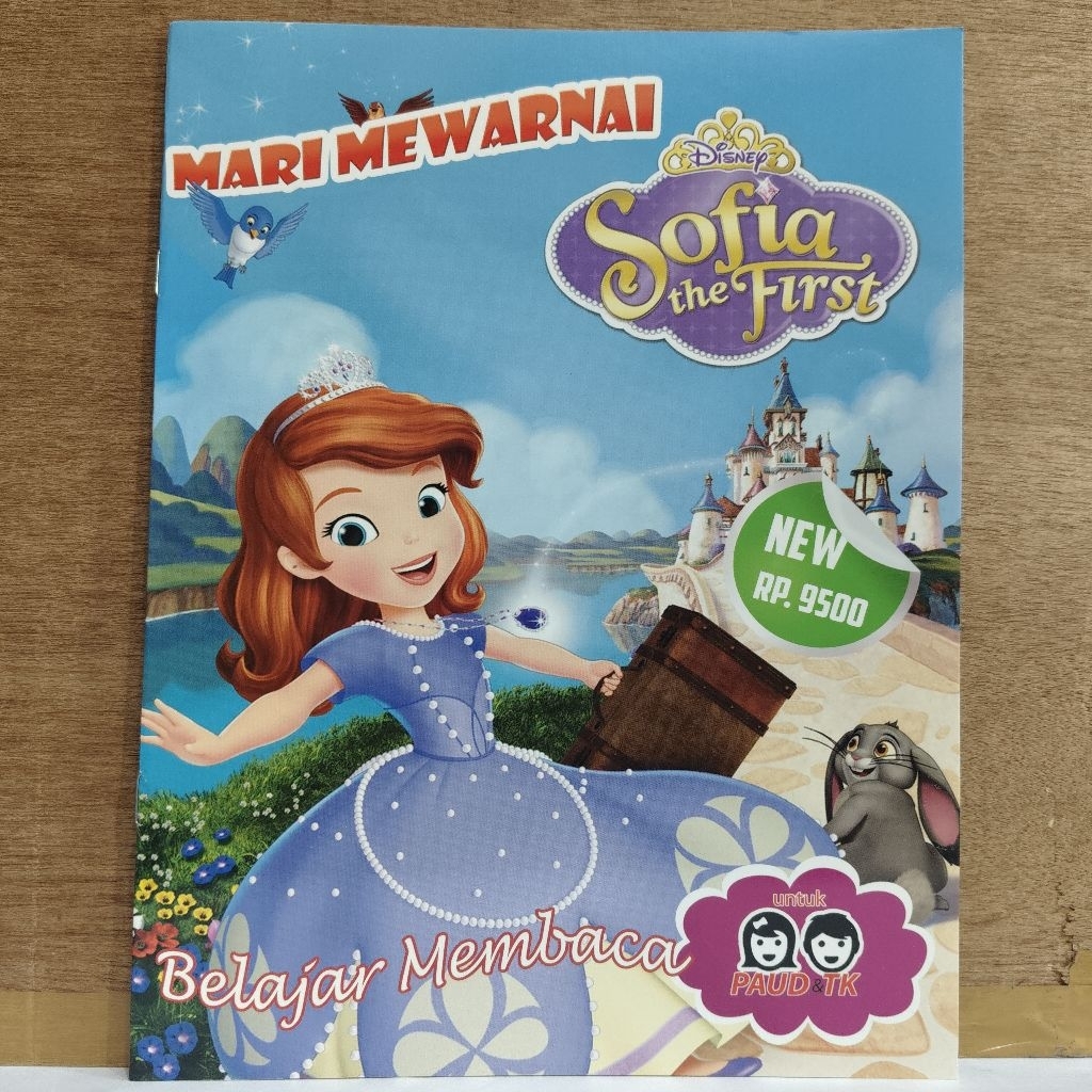 [หนังสือระบายสี] Sofia the First + Learn to Read for PAUD & TK