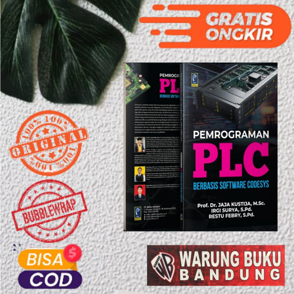 PLC PROGRAMING BOOK BASED บน CODESYS SOFTWARE - ศ. ดร. วันศุกร์ วันศุกร์ เอ็มเอสซี