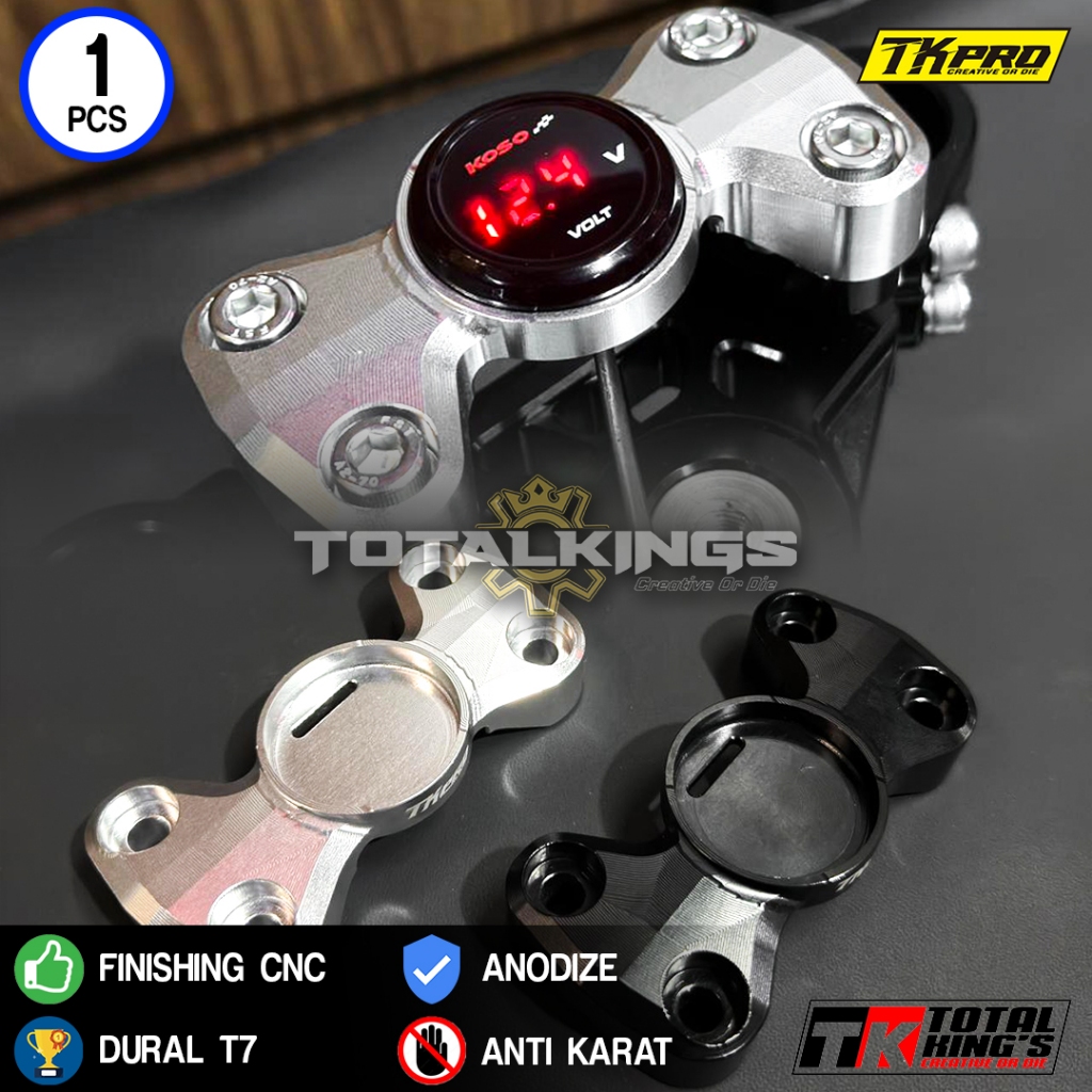 ROUND VOLT METER RAISER KOSO RX KING RXKING RXS YT DURALIUM CNC โดย TKPRO