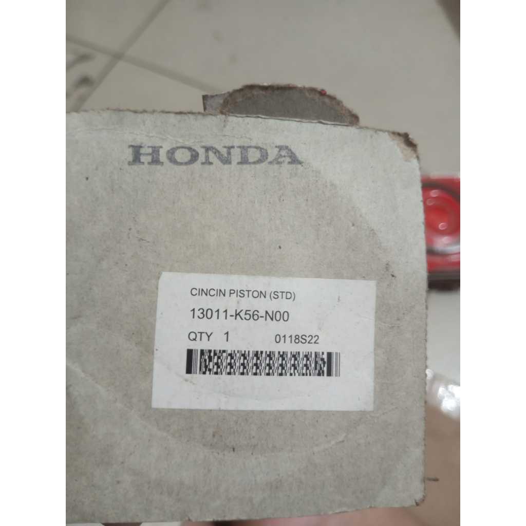 ใหม่ CB150R PISTON RING STANDARD SIZE / 13011-K56-N00 ORIGINAL AMM