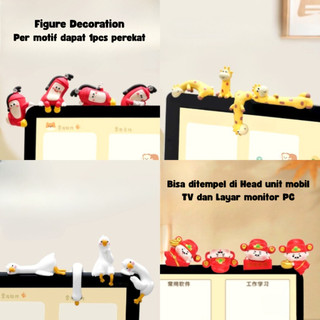 Figure Decoration , Dekorasi hiasan mobil desk setup pc meja belajar | MatchaLand