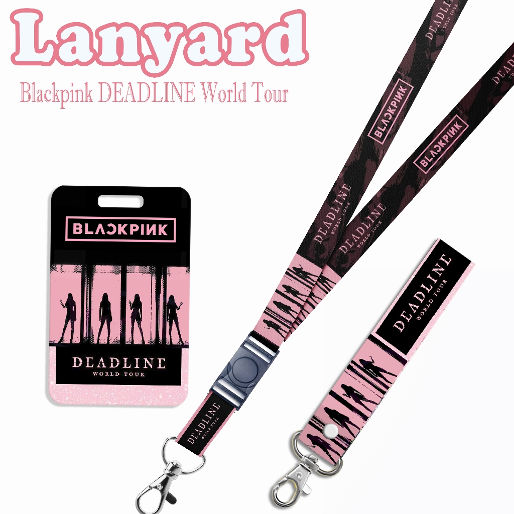 GANTUNGAN STRAP LANYARD Card HOLDER พวงกุญแจ Deadline Blackpink, โทรศัพท์มือถือ, บัตรประจําตัว