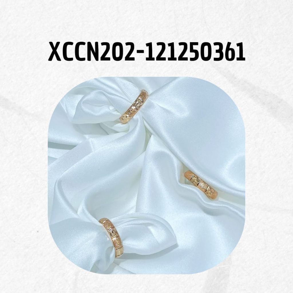 แหวนผู้หญิงเรียบหรู แหวนผู้หญิง Xuping มีสไตล์/XCCN-50361