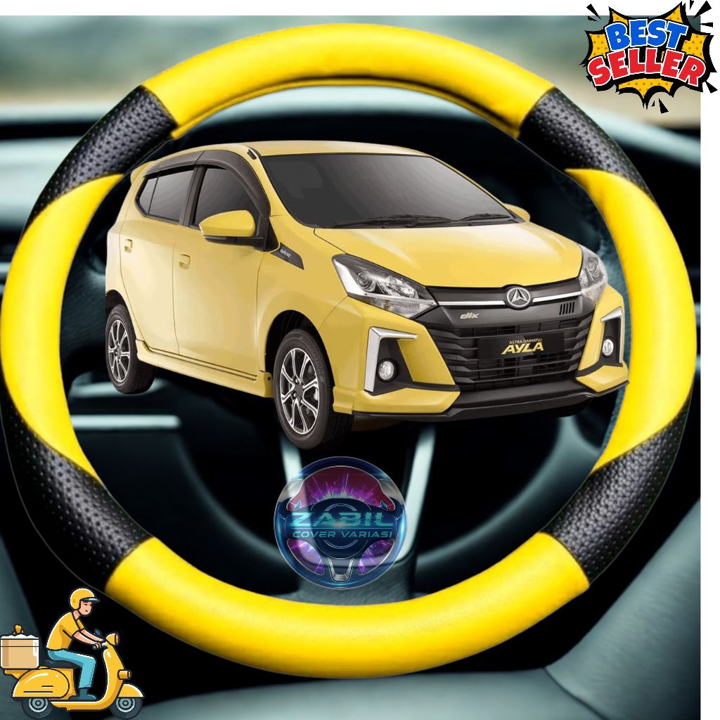 AYLA หุ้มพวงมาลัยรถยนต์ AYLA หุ้มพวงมาลัยรถยนต์ ผ้าพันพวงมาลัยรถยนต์ หุ้มพวงมาลัยรถยนต์ Ayla