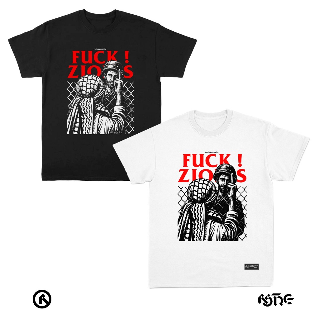 เสื้อยืด Fck Zion*s - ความต้านทานเสียงรบกวน RN 784