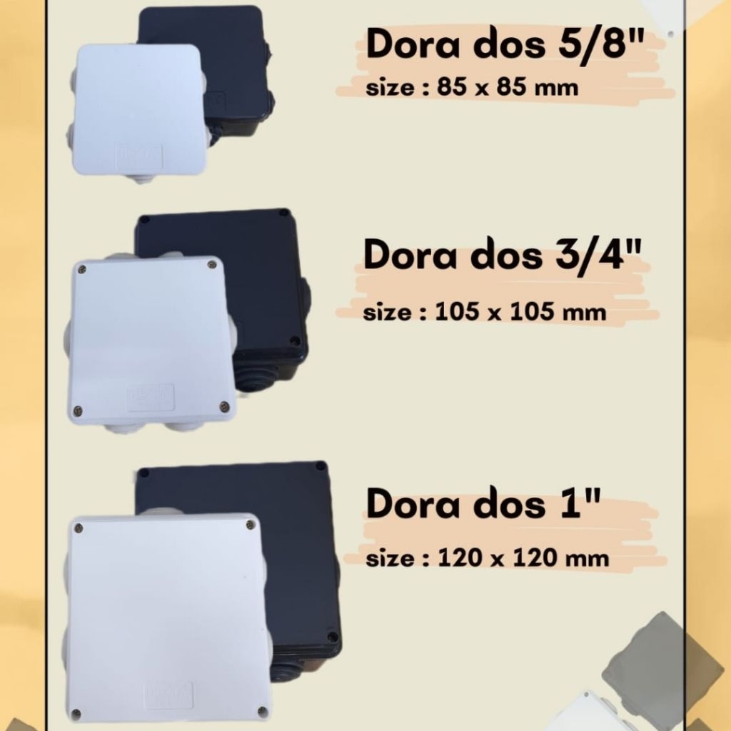 DEXTA DORADUS / DORADOS / DURADUS WHITE 85x85x45 / 105x105x58 / 120x120 DX - 122 / DX-122 / 121 / DX