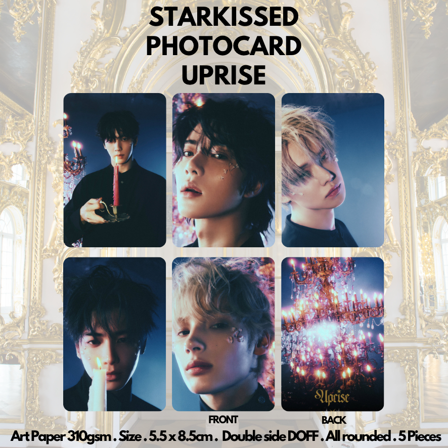 [KUKIRA] Photocard Starkissed Soobin Yeonjun Beomgyu Taehyung Hueningkai