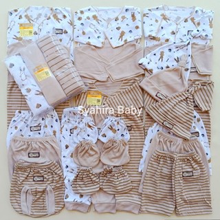 Paket Hemat 30 Pcs Perlengkapan Lahiran Setelan Pakaian Bayi Newborn