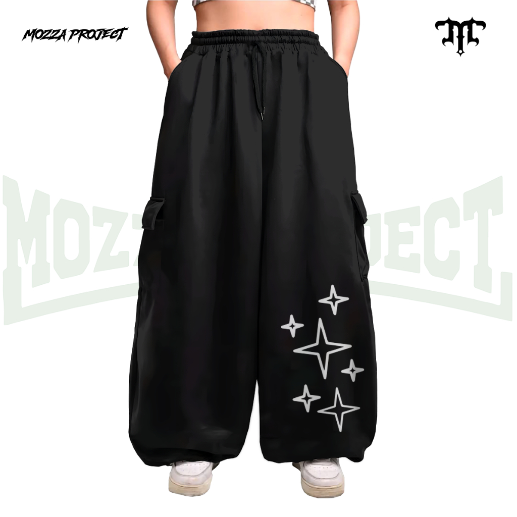 Mozzaproject กางเกงวอร์ม Baggy Ballking Star