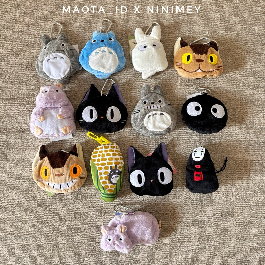 Ecobag Studio Ghibli / Ghibli Studio Shopping Bag / กระเป๋าร่มชูชีพ Jiji Totoro