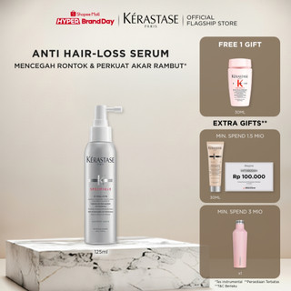 Kerastase Stimuliste 125ml Anti Hair Loss Serum - Serum Rambut untuk Rambut Rontok & Memperkuat Akar - Mengandung Aminexil
