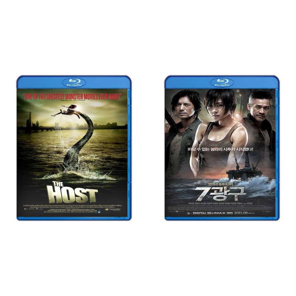 ดีวีดี The Host (2006) + DVD Sector 7 (2011)