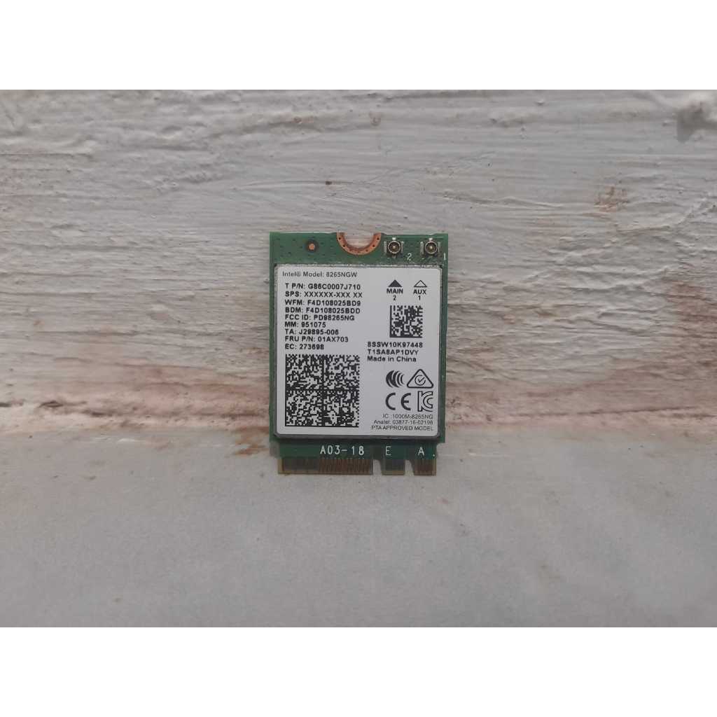 การ์ด Wifi Intel 8265NGW