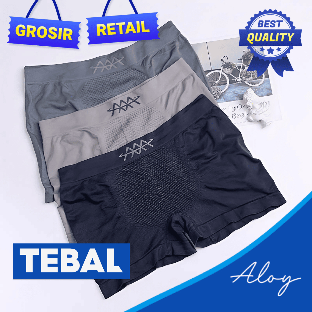RETAIL 30 Gram P-CD002 - กางเกงชั้นในชาย Boxer-002