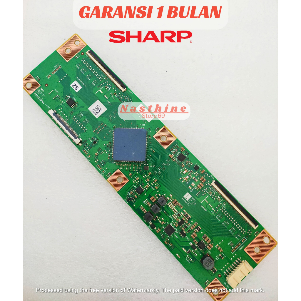 MESIN PCB TCON TV T CON TV SHARP 60 ถึง 70 นิ้ว รับประกันต้นฉบับ 100% TCON T CON TV MACHINE