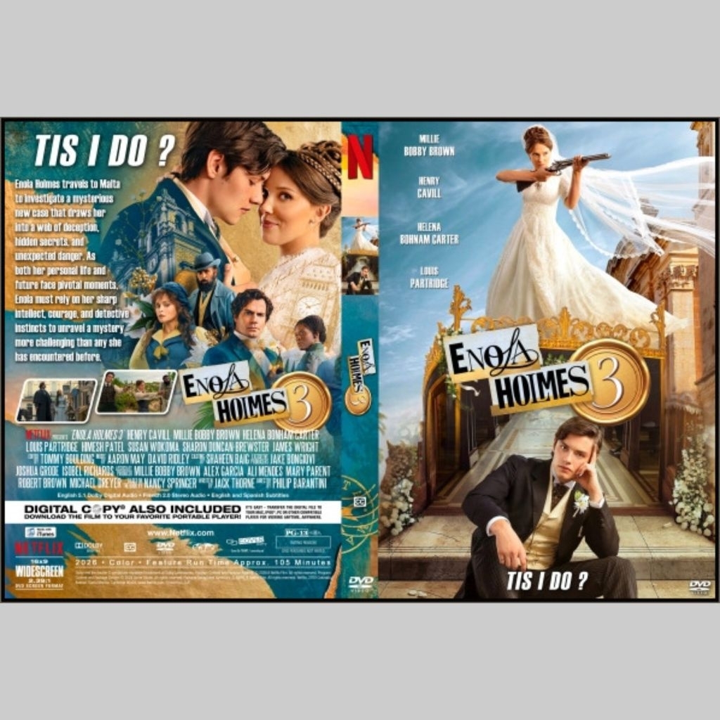 ENOLA HOLMES 3 Film Cassette (2026)