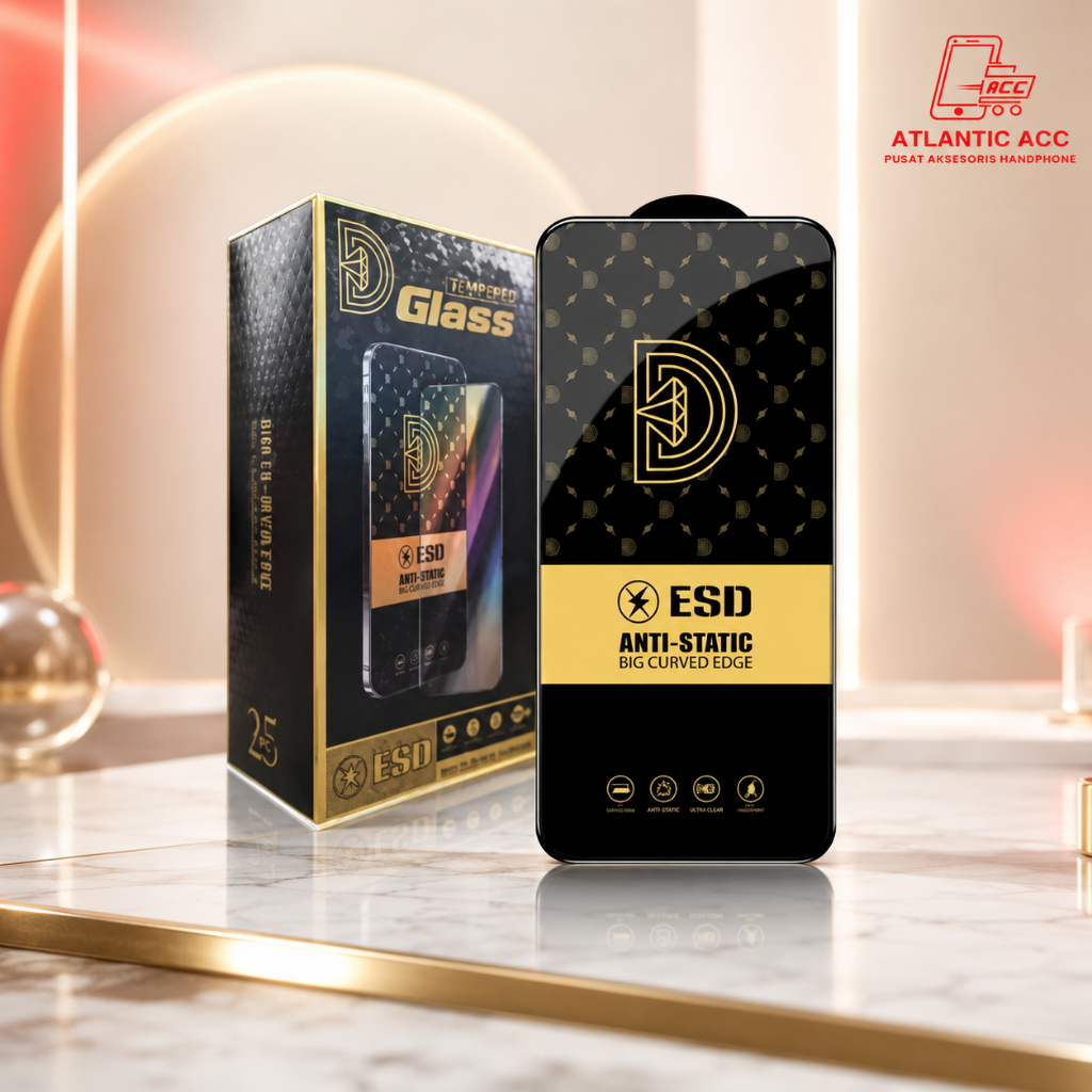 กระจกนิรภัย ESD Anti Static วัสดุพรีเมี่ยมหนา 0.4 มม. XIAOMI POCO M3 M4 Pro M5 X3 GT F4 F5 C40 C65 M