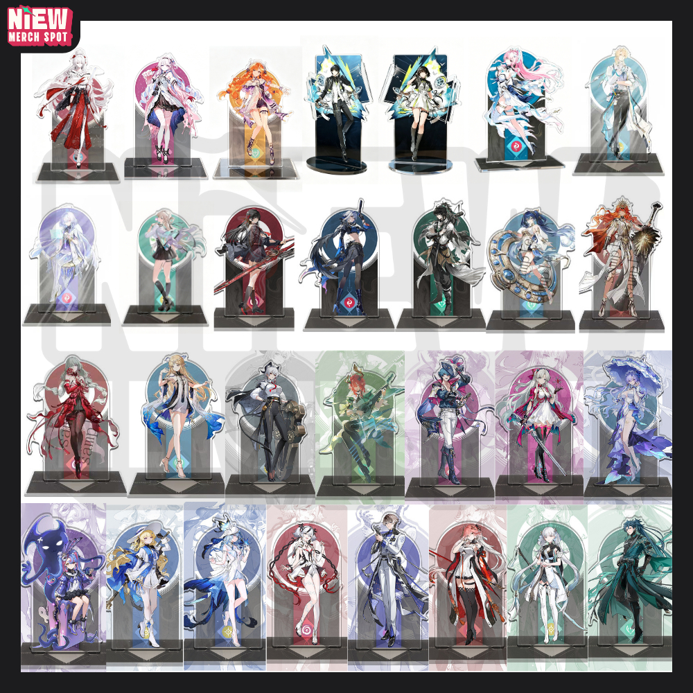 Wuthering Waves Standee WuWa Standee Aemath Chisa Zani Cantarella Shoureeper Brant Carlotta Changli 