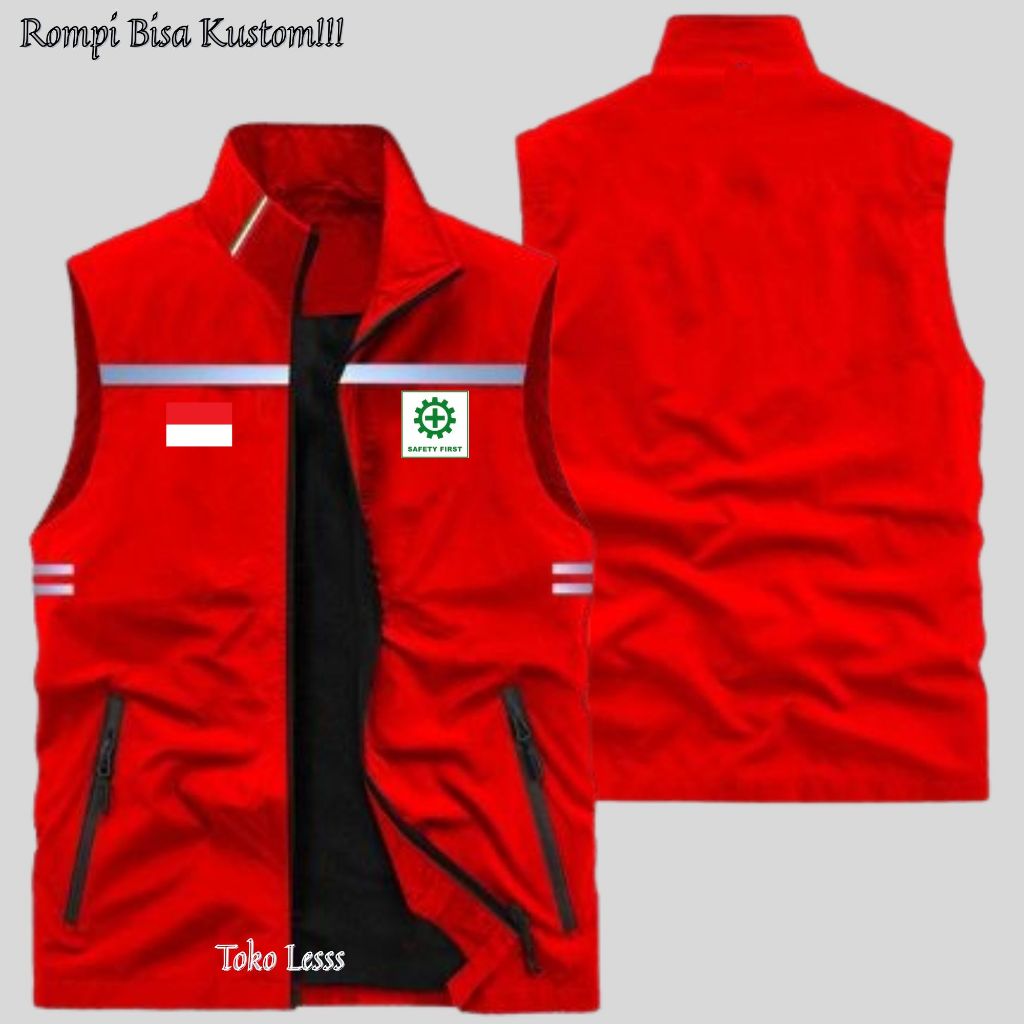 ใหม่ล่าสุด!!! K3 Safety First Vest, K3 Project Vest, Safety First Vest