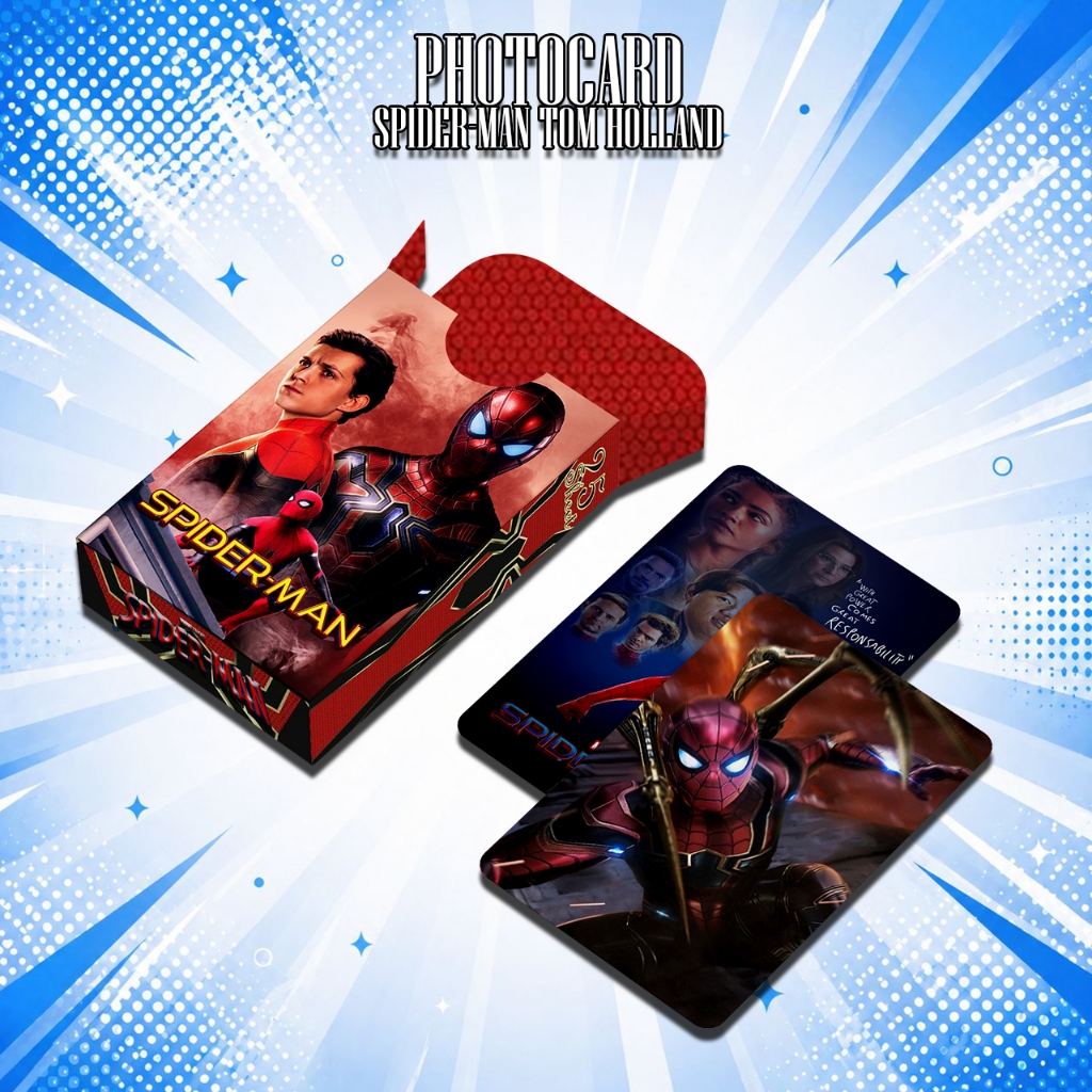 ชุดโฟโต้การ์ด SPIDER MAN TOM HOLLAND PREMIUM 25 ชิ้น