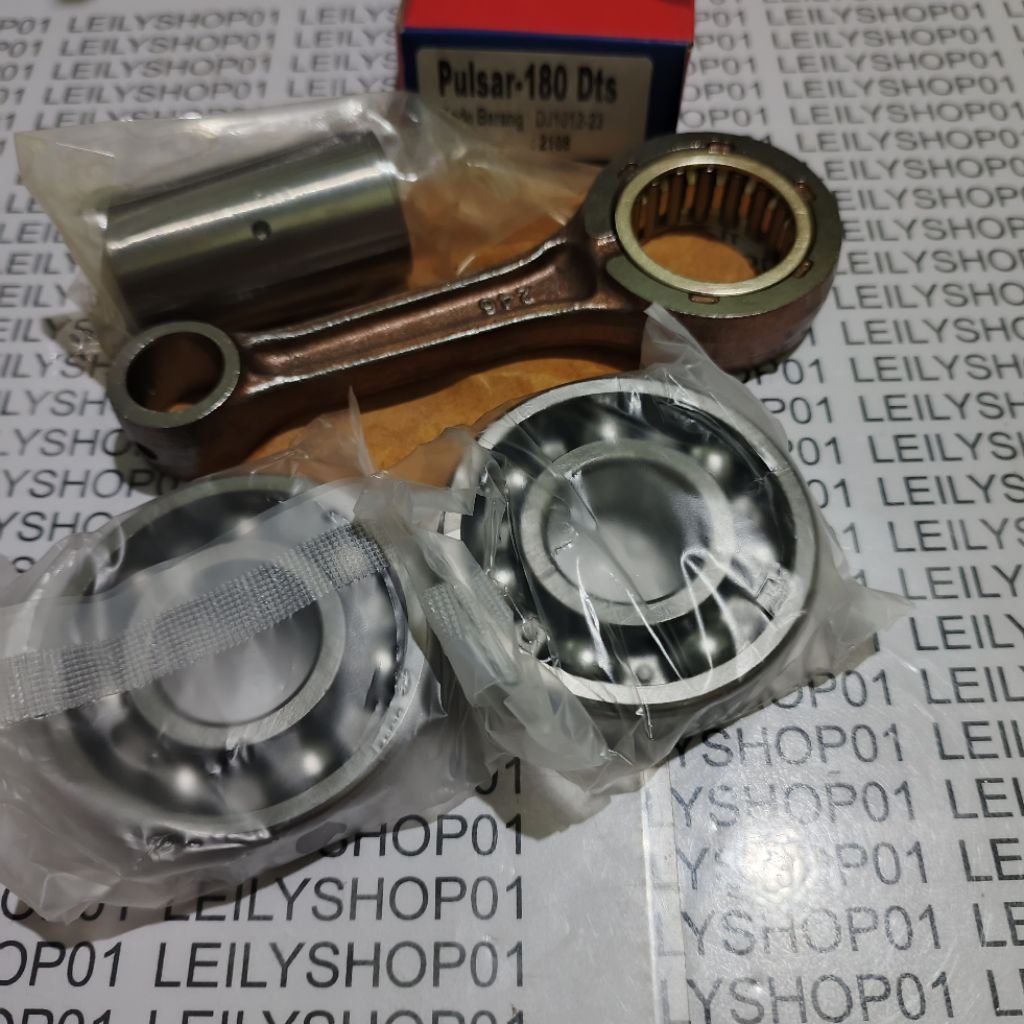 FULSAR 180 UG4/200 DTSI STANDARD SEHER//CONROAD PISTON SET LAHER/BEARING KRUG AS BAJAJ PULSAR 180 UG