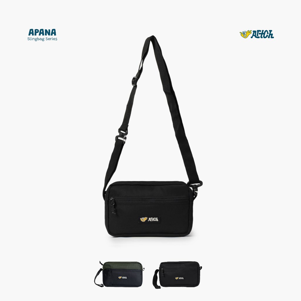 Artch - Apana Black - กระเป๋าสะพายคล้องมือ