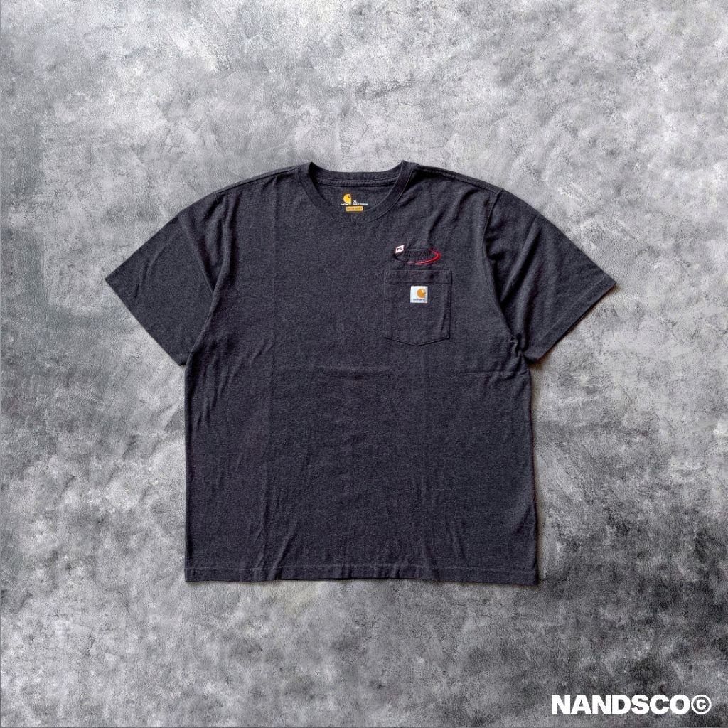 Carhartt K87 CRH Pocket T-Shirt - Charcoal