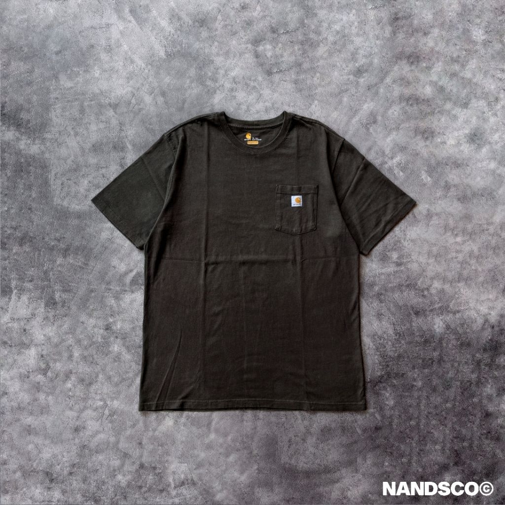 Carhartt K87 306 Pocket T-Shirt - Olive