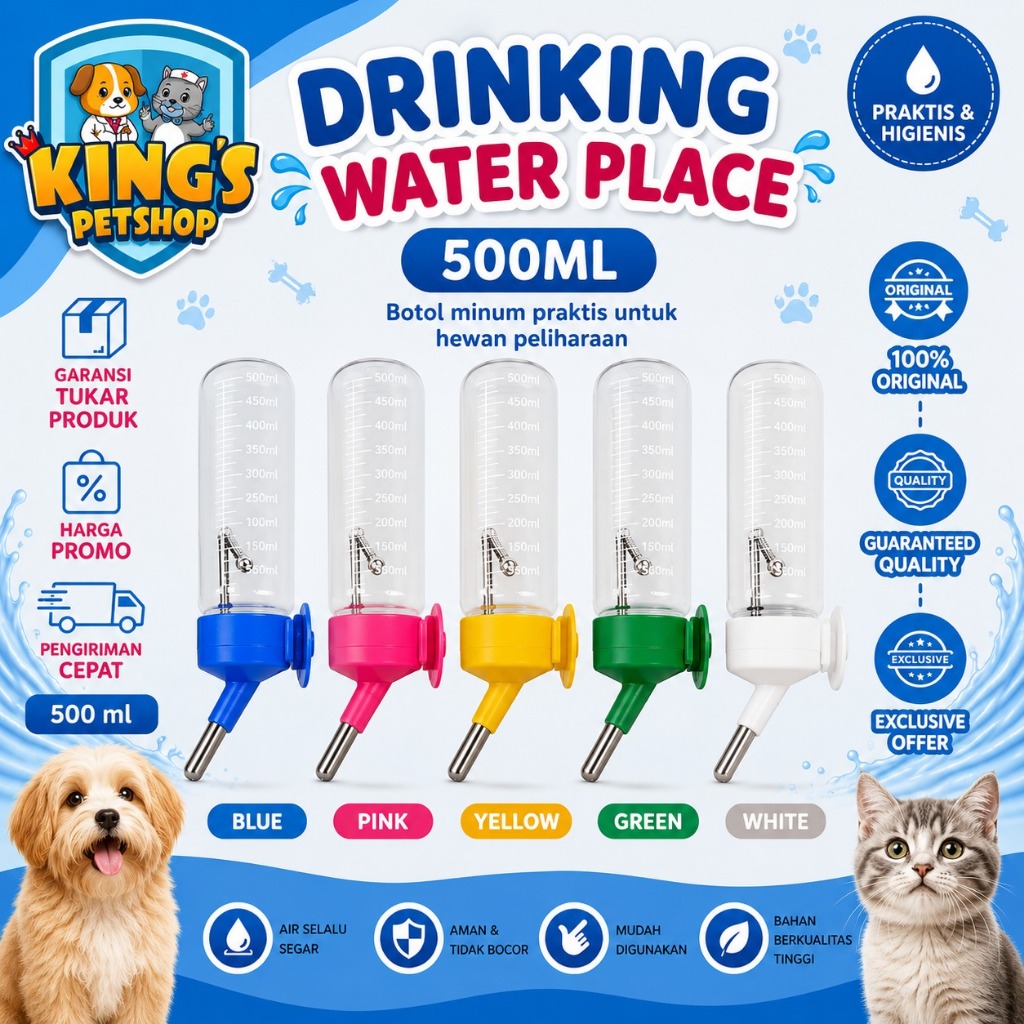 สัตว์เลี้ยง DRINGKING WATER PLACE| สัตว์ดื่ม PLACE