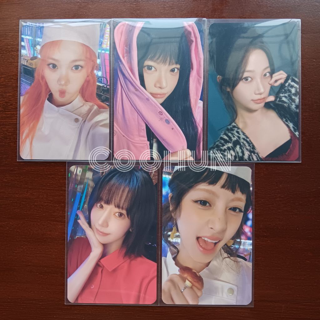 สปาเก็ตตี้ Le Sserafim Makestar Taipei กิจกรรมภาพถ่าย Photocard Chawon Eunchae Kazuha Sakura Yunjin