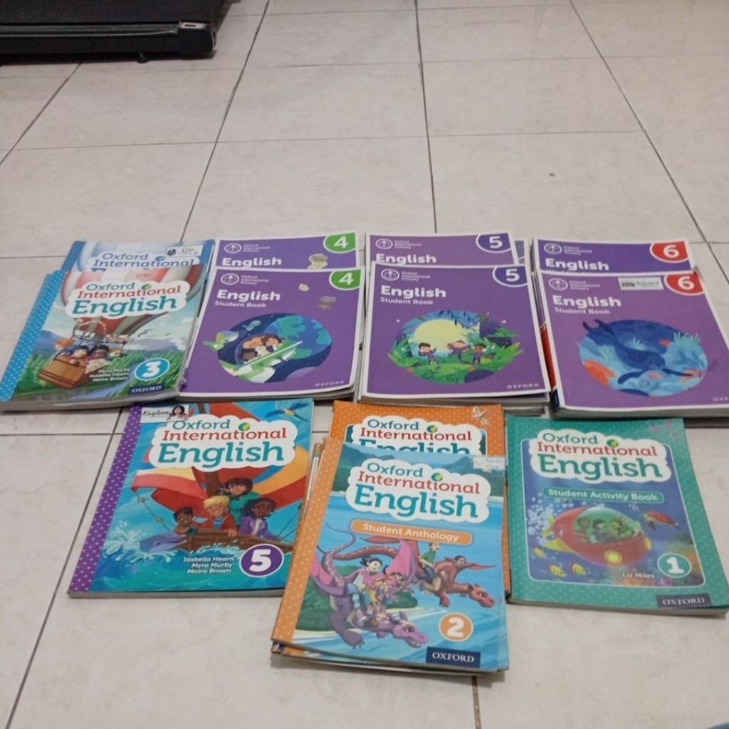 Preloved OXFORD International Primary ENGLISH / OXFORD ENGLISH Grade 1-6