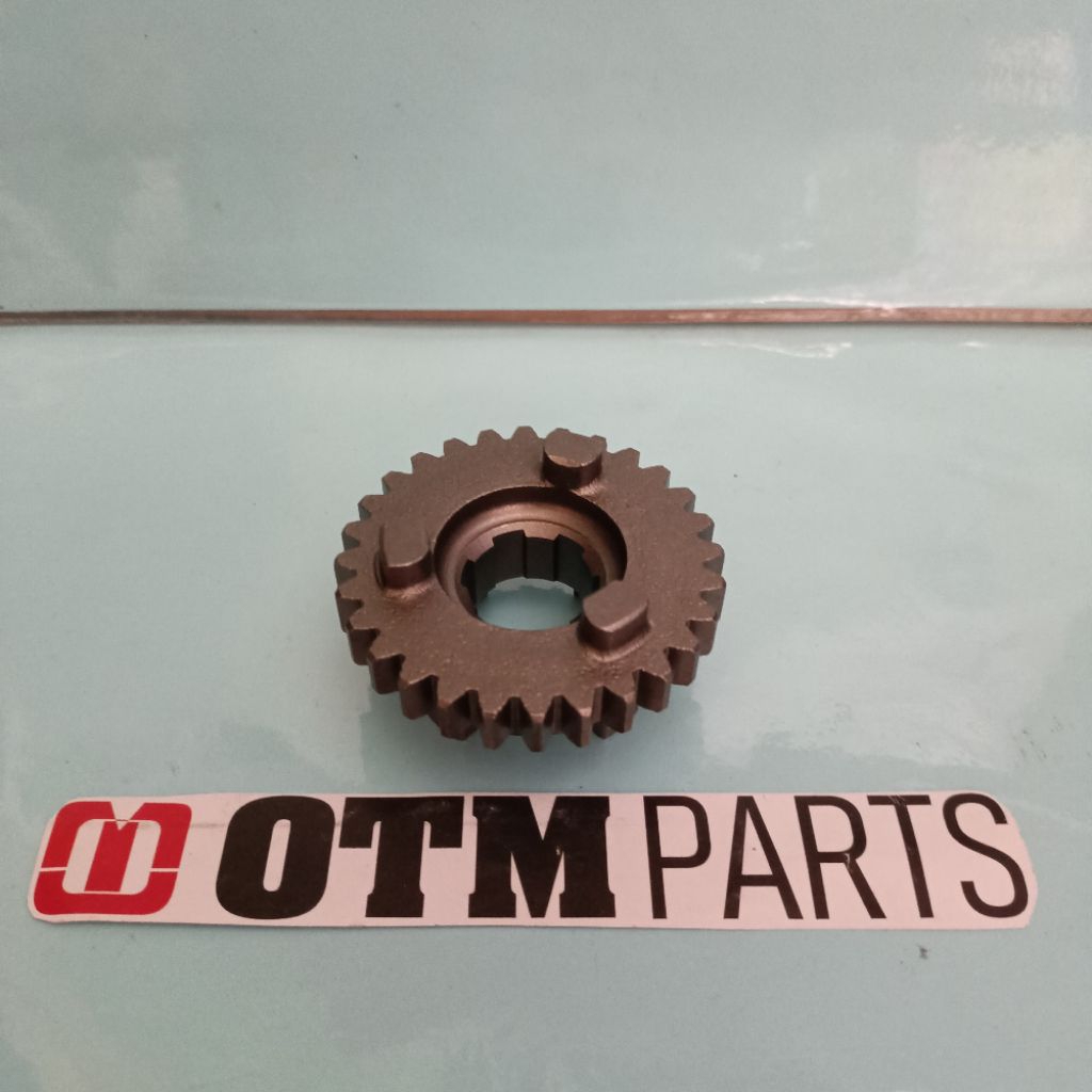 3rd Gear Ratio AS Gear (28T, 3X4) Gear Countershaft Third Motor Viar Trail Cross X 150/200, After Ma