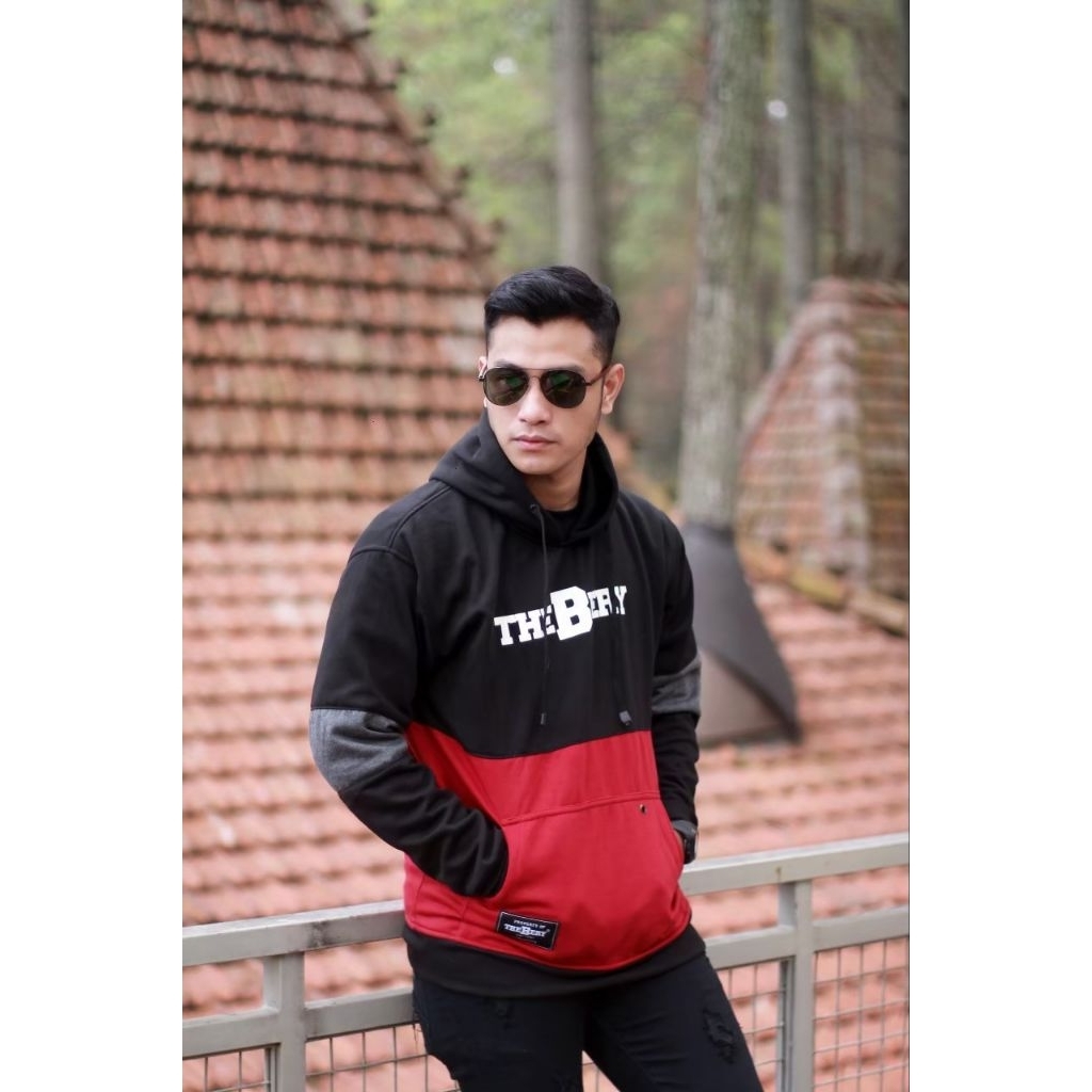 เสื้อแจ็คเก็ตมีฮู้ด Plece Thebery Prod Ori