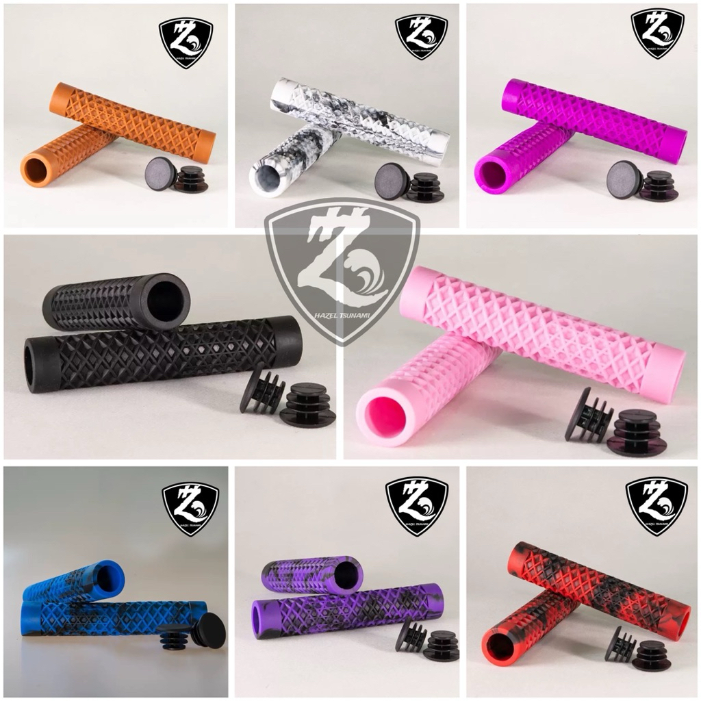 Hazel Tsunami Waffle รุ่น HandGrip สําหรับ Fixie, BMX, MTB Universal Bikes